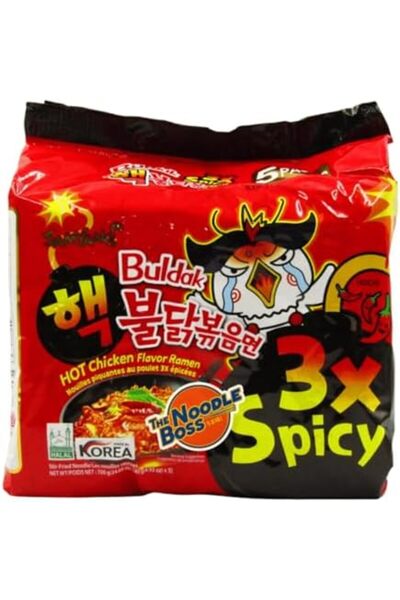 SAMYANG 3X إكستريم بولداك رامين - 140 جرام × 5