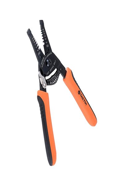 Tactix Non-Slip Bi-Material Handle Crimping Plier