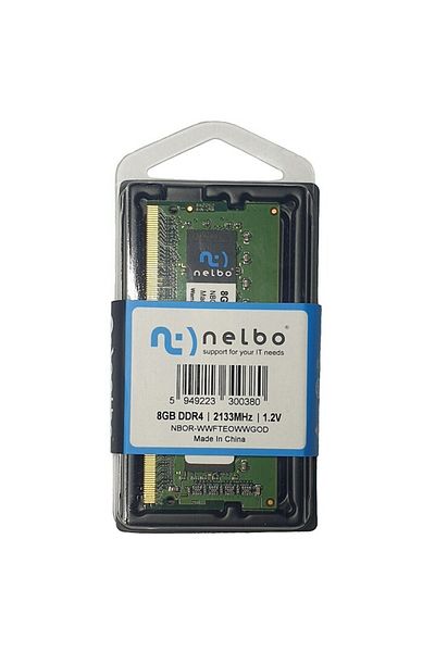 nelbo 8GB SODIMM DDR4 Memory, 2133 MHz, Nelbo, for laptop