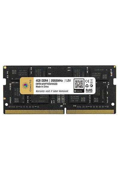 CIMUTO RAM memory 4 GB sodimm DDR4, 2666 Mhz, CIMUTO, for laptop
