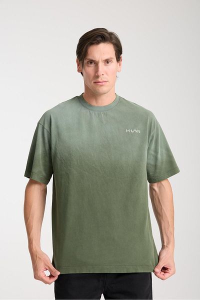 Store Men's Crew Neck Cotton Moon Printed T-Shirt - Modern and Stylish Sports Style, Summer