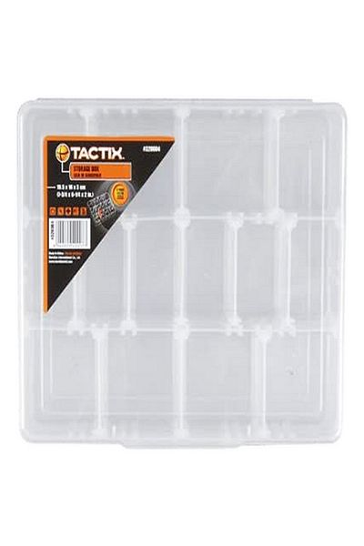 Tactix 14-Compartment Utility Storage Box