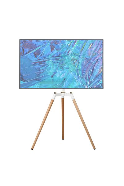FlashHawk Tripod Easel TV Stand for 32-65 inch LED LCD Screen, Height Adjustable Studio Floor TV Mount