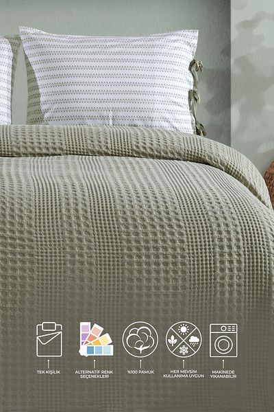 Elart Silvia Single Pique (160X240 cm) Green