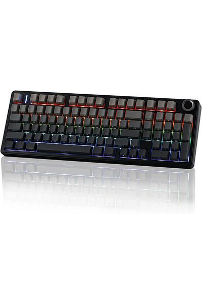 Epomaker X AULA F99 PRO Wireless Gaming Keyboard, Hot Swappable, 2.4GHz/Type-C/BT5.0 Custom Mechanic