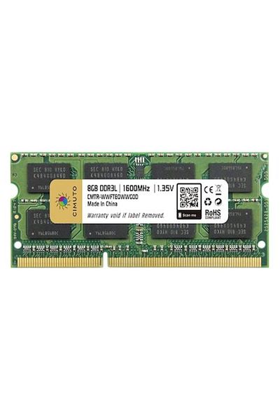 CIMUTO RAM memory 8 GB sodimm DDR3L, 1600 Mhz, CIMUTO, for laptop