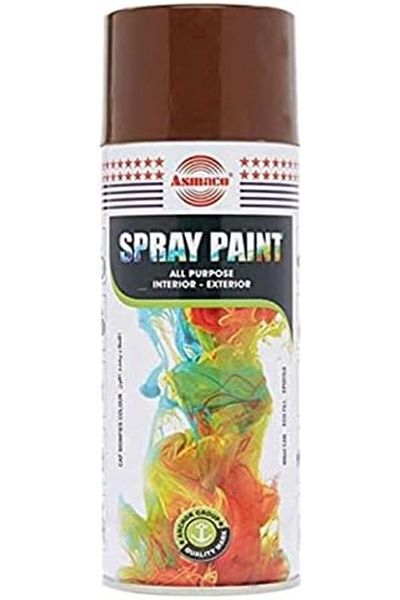 Asmaco Ismaco Brown Spray Paint, 400ml