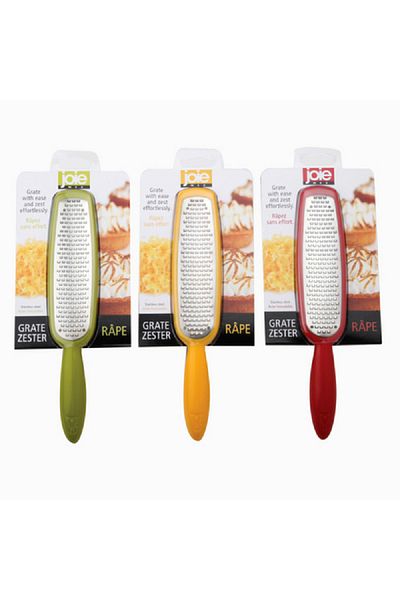 Joie BPA-Free Dishwasher Safe Stainless Steel Grate Zester Assorted Color