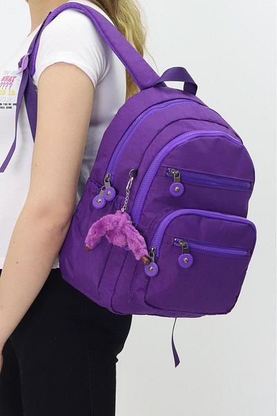 madam gold Krınkıl Small Model School Bag School Bag 4 Compartments