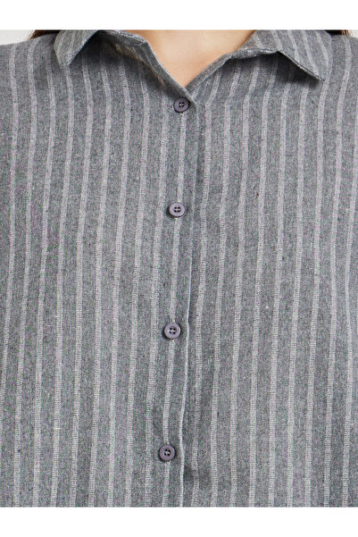 Styli Striped Spread Collar Regular Fit Shirt