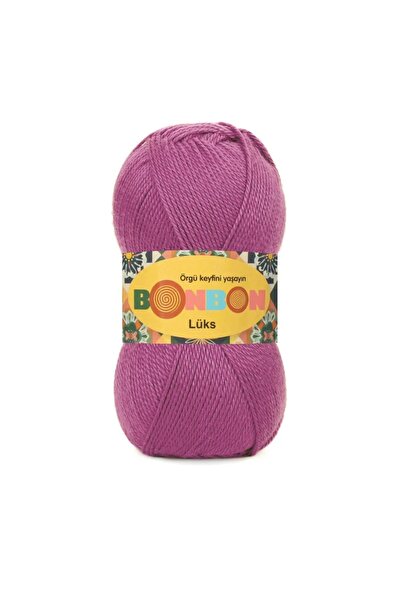 NAKO Κλωστή πλεξίματος Bonbon Luxury 98402 Φούξια (5 Τεμάχια)