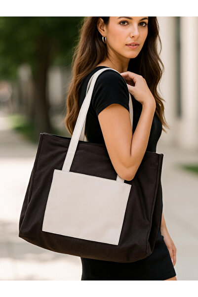 MRB Kadın Omuz Çantası Kadın El Çantası Günlük Kullanım Kadın Çanta Büyük Boy