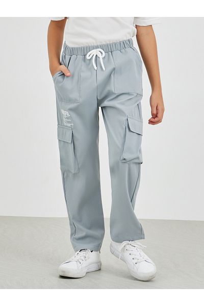 Styli Regular Fit Pants with Cargo Pocket