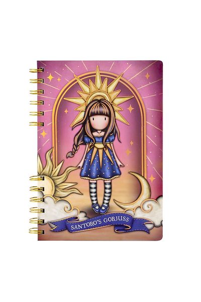 Gorjuss Spiral notebook Gorjuss Ray of Light 192 pages dictating 16 x 21 x 2cm