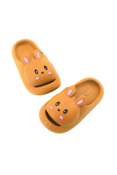 OEM Cheerful slippers for children, cute Bunny pattern, made of EVA material, F-381.382