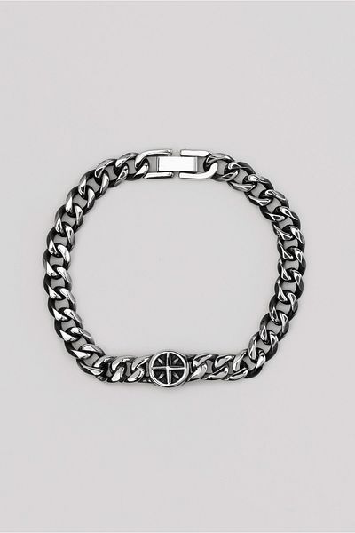 So CHIC... Steel Men's Bracelet with Compass Figure