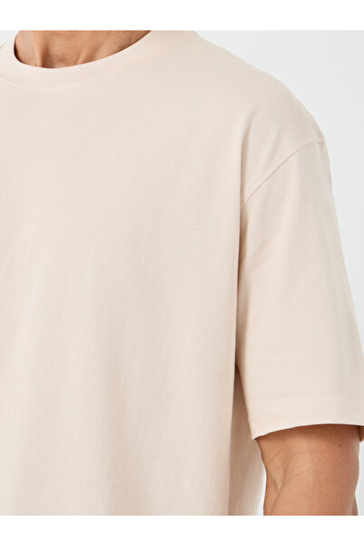 Styli Pure Cotton Crew Neck Oversized T-Shirt