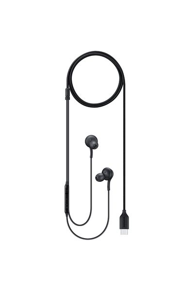 Samsung Samsung USB-C Headphones AKG In-Ear ANC Microphone, Textile Cable, Noise Reduction, Black
