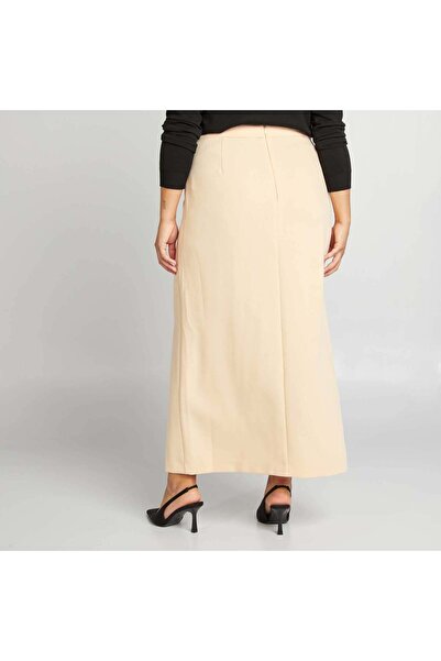 KIABI Midi skirt BEIGE