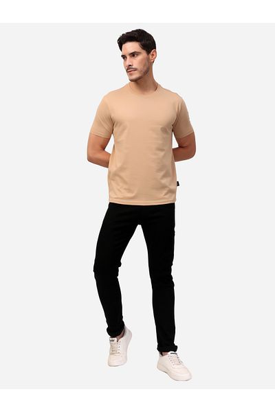 Stylox By Styli Solid Short Sleeve Regular Fit T-Shirt