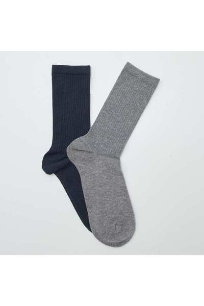 KIABI عبوة من زوجين من الجوارب باللون الأزرق