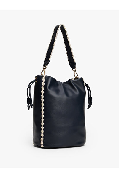 Tommy Hilfiger Th Kadın Lacivert Soft Summer Bucket