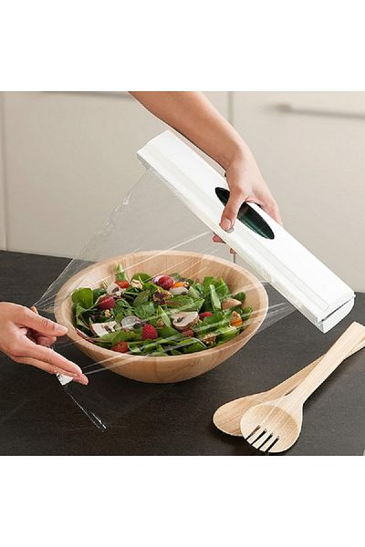Wenko 1-Click Foil Dispenser Perfect Cutter White
