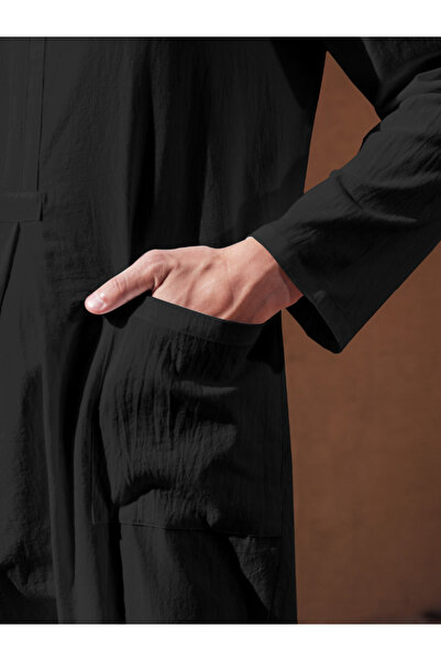 Take Two By Styli Loose Fit Long Sleeves V-Neck Robe