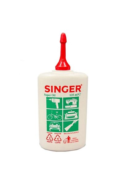 SİNGER Oil pump for lubricating sewing machines and other fine gears, Singer, 125ml