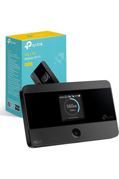 TP-LINK نقطة اتصال محمولة للسفر بتقنية 4G MiFi، Cat4 LTE WiFi، دونجل إنترنت بسرعة 150 ميجابت في الثانية، بتكلفة منخفضة للاتصالات العالمية