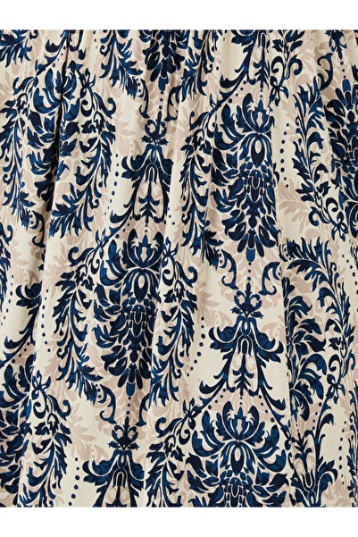 Styli All-Over Print A-Line Midi Skirt