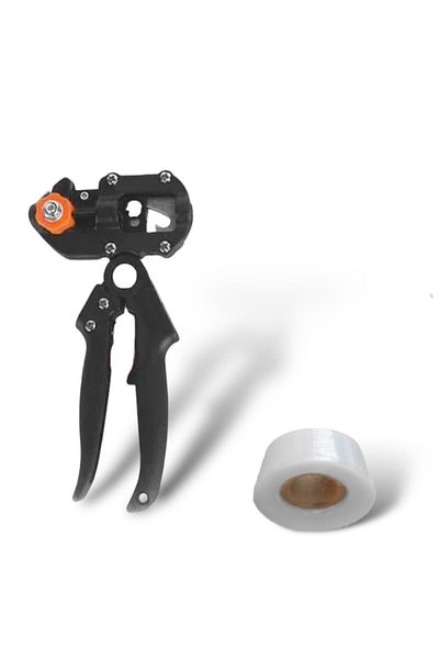 K KATHODE Professional Device Set, Grafting Pliers With 3 Blades Plus Grafting Tape Roll