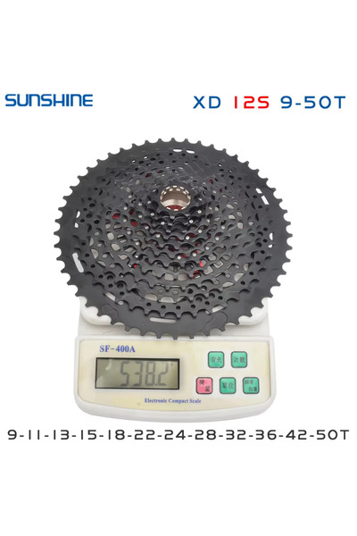 Choice XD 12S 9-50T Black Sunshine XD Cassette 11 12 Speed k7 Cassette 11v 42...