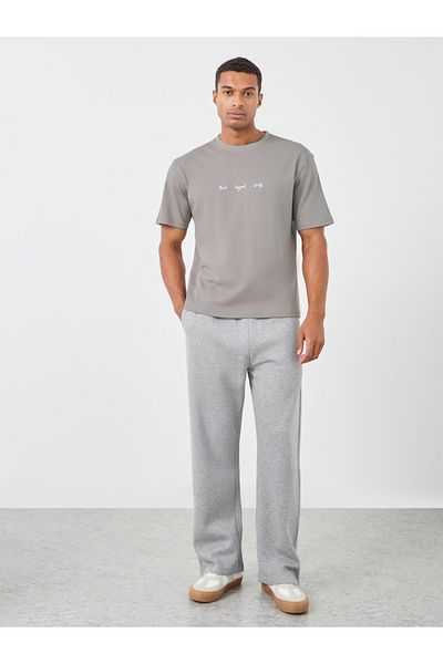 Styli Slogan Print Crew Neck Short Sleeve T-Shirt
