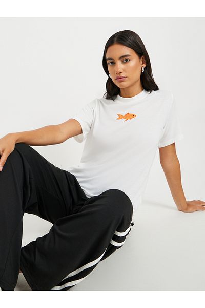 Styli Embroidered Round Neck T-Shirt