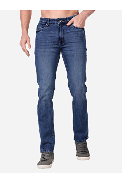 Stylox By Styli Mid Rise Slim Fit Faded Jeans