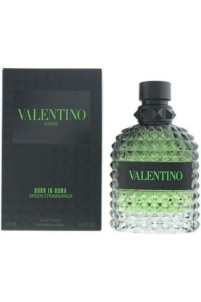 Valentino Born in Roma Green Uomo Eau de Toilette Spray - 100ml for Men