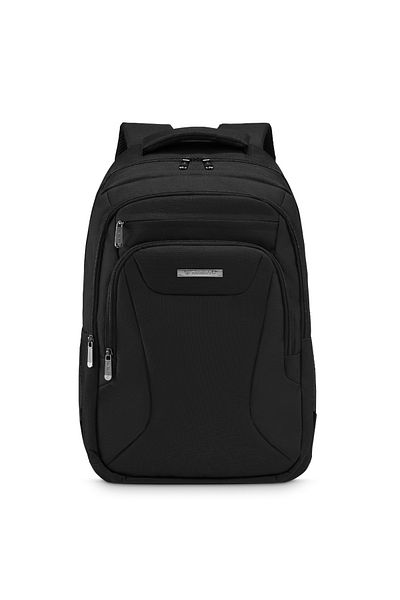 zagatto Laptop backpack 17.3”, black, 29L, 50x34x17 cm, unisex, A4, urban/school/travel use, ZG772