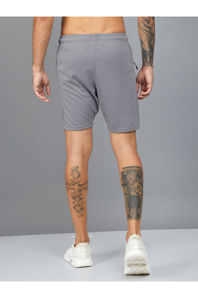 Technosport By Styli Solid Regular Fit Shorts