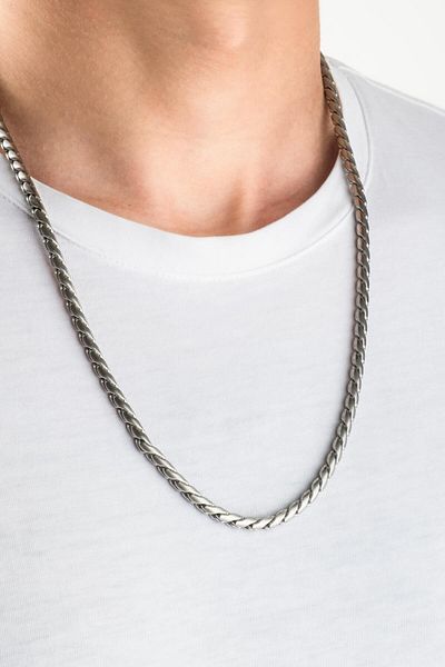 So CHIC... Ares Steel Men's Necklace