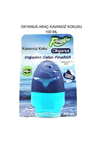 JuneThree Oto Kokusu Cam Kavanoz 100 ml Okyanus Esanslı Araç İçi Koku
