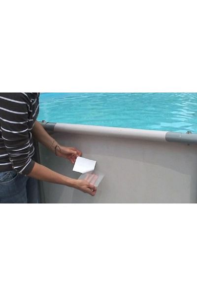 Intex Wet Set Adhesive Vinyl Plastic Repair Patch Clear