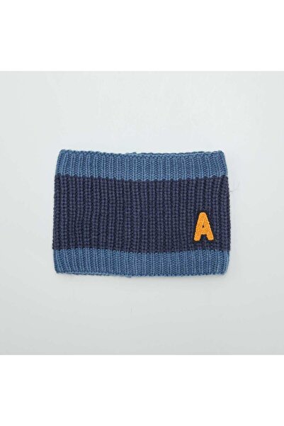 KIABI Bobble hat + lined snood set BLUE