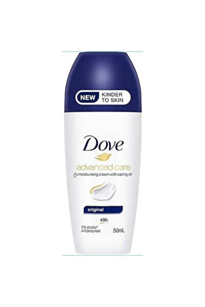 Dove Antiperspirant Dove Advanced Care Original, 50 ml, fără alcool, protecție 48 ore, roll-on