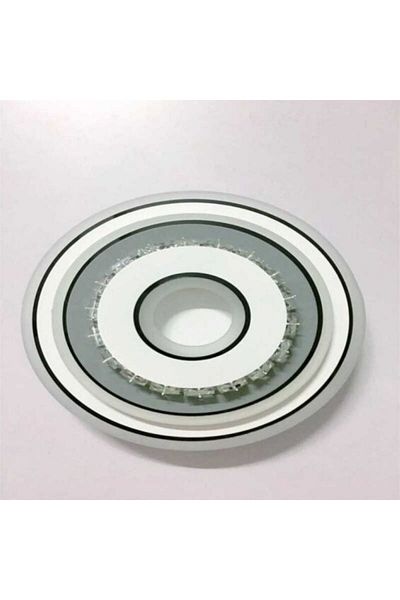 OEM LED wall lamp, 12W, round with diamonds, cold light