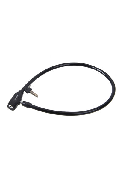 Tactix Durable Tamper-Resistant Bicycle Wire Lock with Keys 0.6 x 80 cm