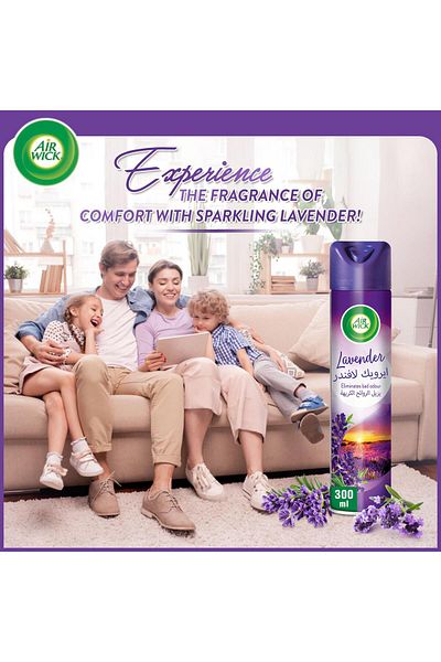 Air Wick Aerosol Lavender Scent 3 x 300 ml