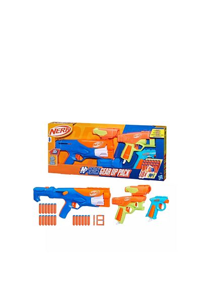 Hasbro Nerf N Series Gear Up Pack Blaster-Gun with Darts Set