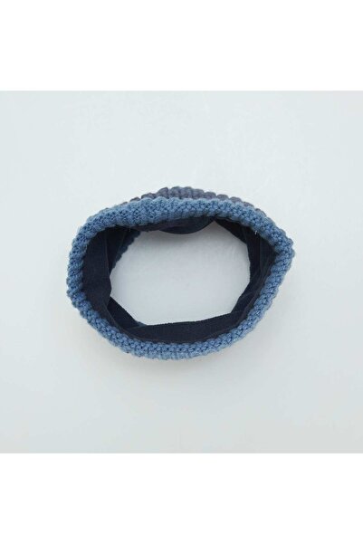 KIABI Bobble hat + lined snood set BLUE