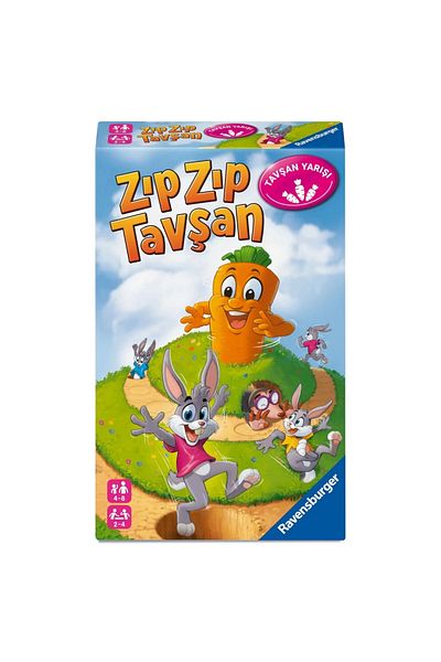 TOYFEST Travel Size Bouncy Bunny Box Game